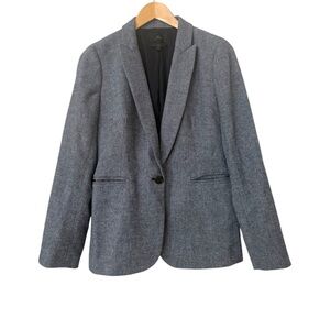 J Crew Blue/Gray Blazer